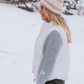 Majors Women's White Vest - Image 3